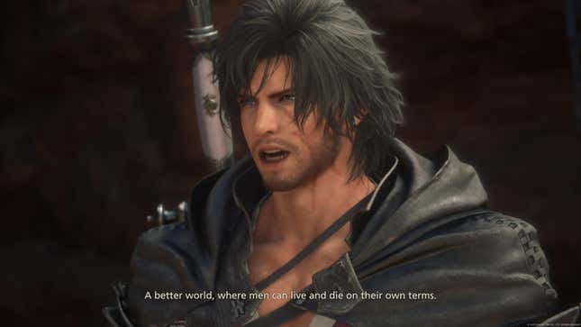Clive declares his goal of